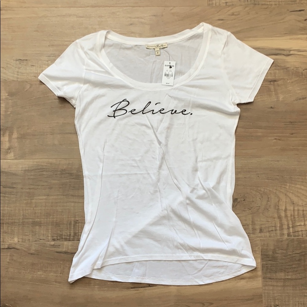 Express “Believe” Lounge Top